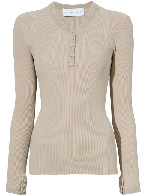 PROENZA SCHOULER WHITE LABEL ISLA KNITTED TOP